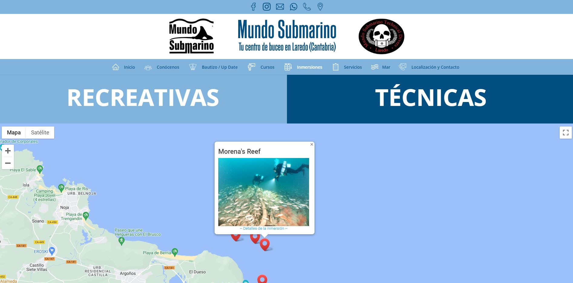 Mundo Submarino - Tu centro de buceo en Laredo (Cantabria)