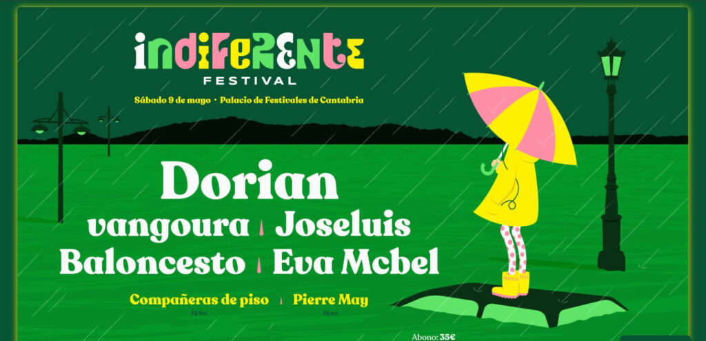Indiferente Festival - 9 de mayo de 2026 - Santander