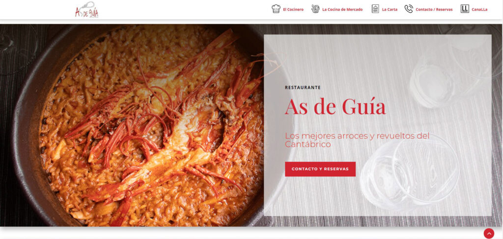 Restaurante As de Guía - Los mejores arroces y revueltos del Cantábrico - Santoña (Cantabria)